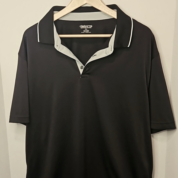 Mens Big and Tall XXL Claiborne pole shirt - Picture 2 of 3